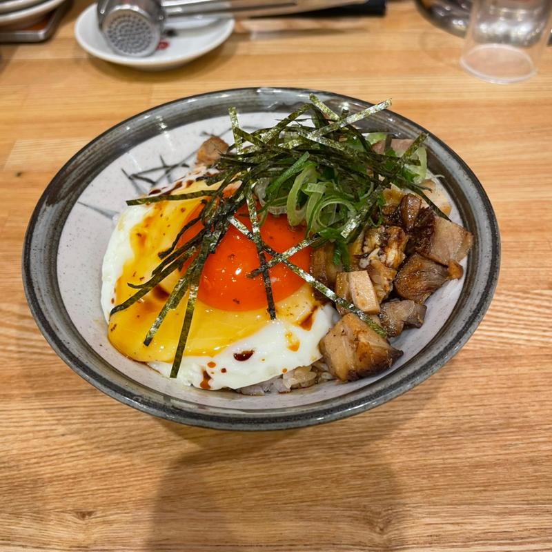 焼豚丼(ラーメンまこと屋 城陽店)