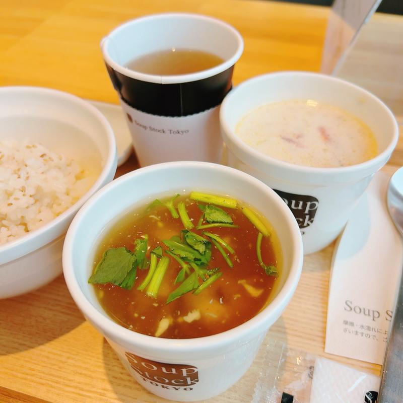 季節限定のお得なセット(Soup Stock Tokyo みのおキューズモール店)