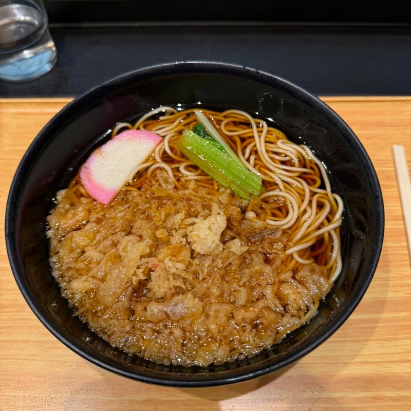 たぬきそば(小諸そば 新越谷駅店)