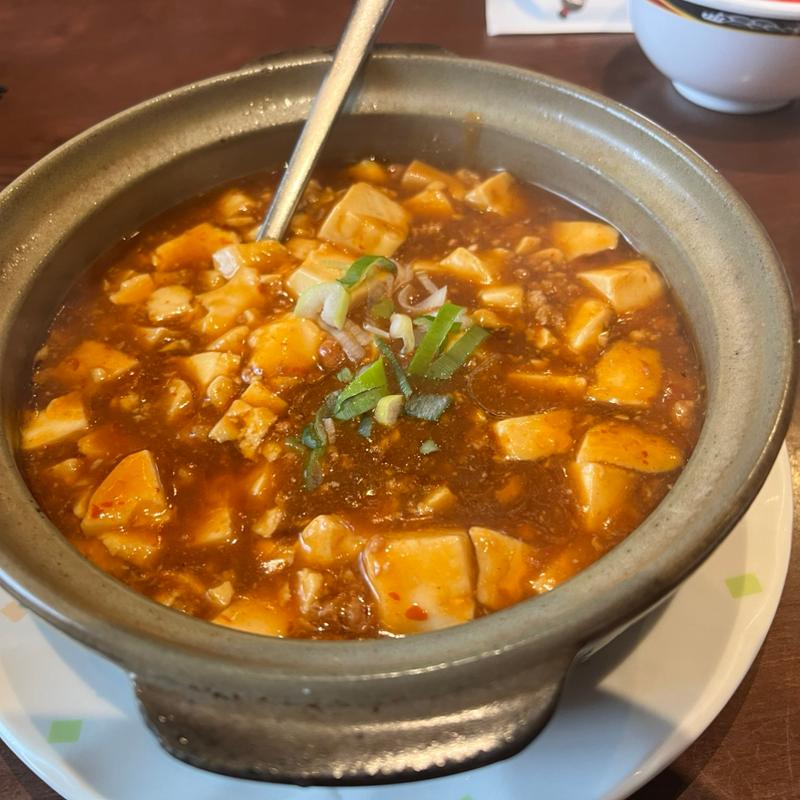 マーボー豆腐(台湾焼小籠包 玉龍イーロン)