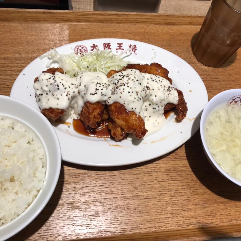 チキン南蛮定食(大阪王将 エトモ中央林間店)