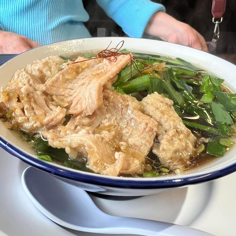 牛もつニララーメン(尾張ラーメン第一旭)