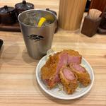 サク呑みセット(とんかつ まるや 西新宿店)