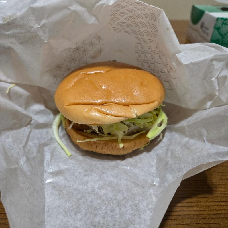 チキンバーガー(モスバーガー 足利南店)