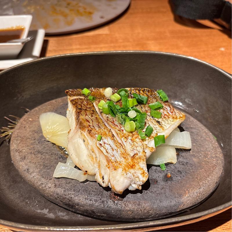 真鯛のグリル(YY grill 星野リゾート リゾナーレ八ヶ岳 （ワイワイグリル）)