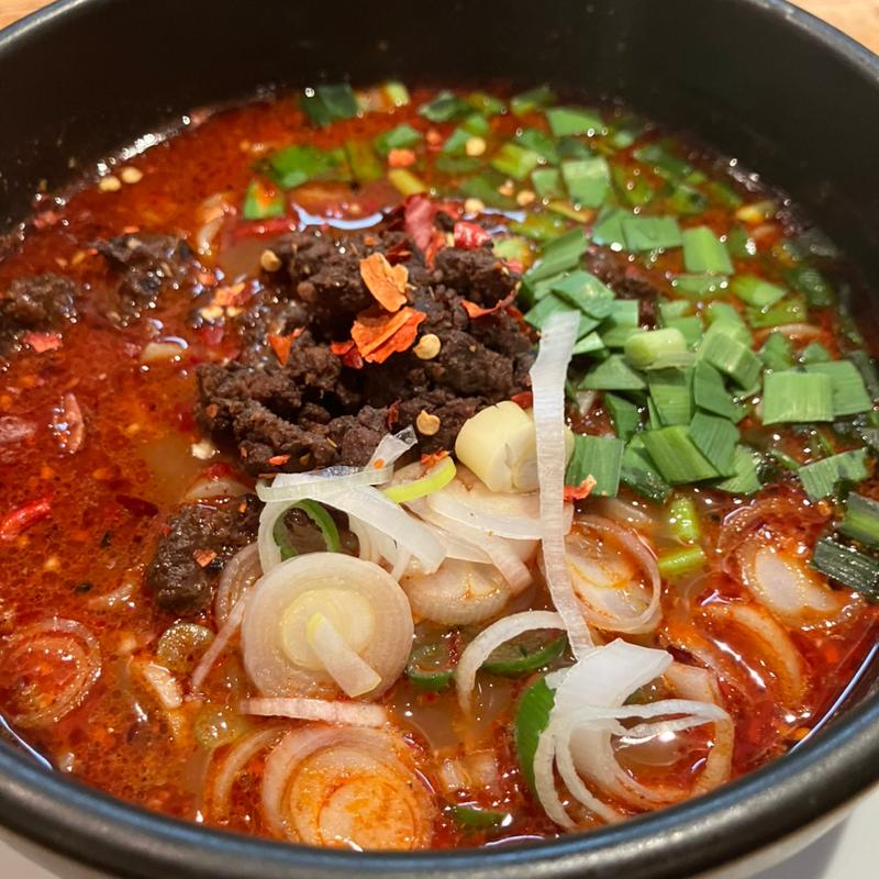 紅麻辣担々麺(蒼龍唐玉堂 六本木店)