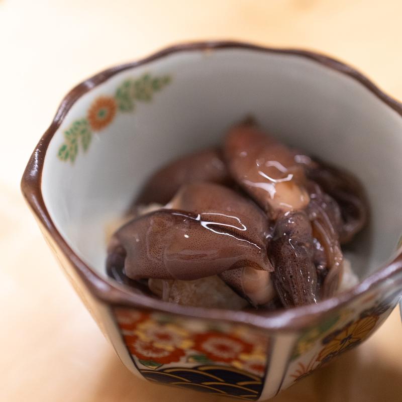 ホタルイカの沖漬け(海鮮めし処 酒処 大衆富士食堂)