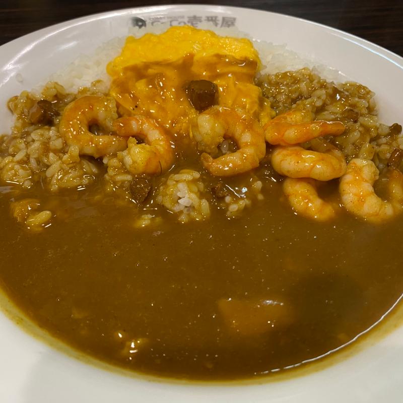 エビにこみカレー(カレーハウスCoCo壱番屋 中央区西中洲店)