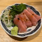 まぐろの刺身(大衆酒場2.0とぽす エキュートエディション横浜)