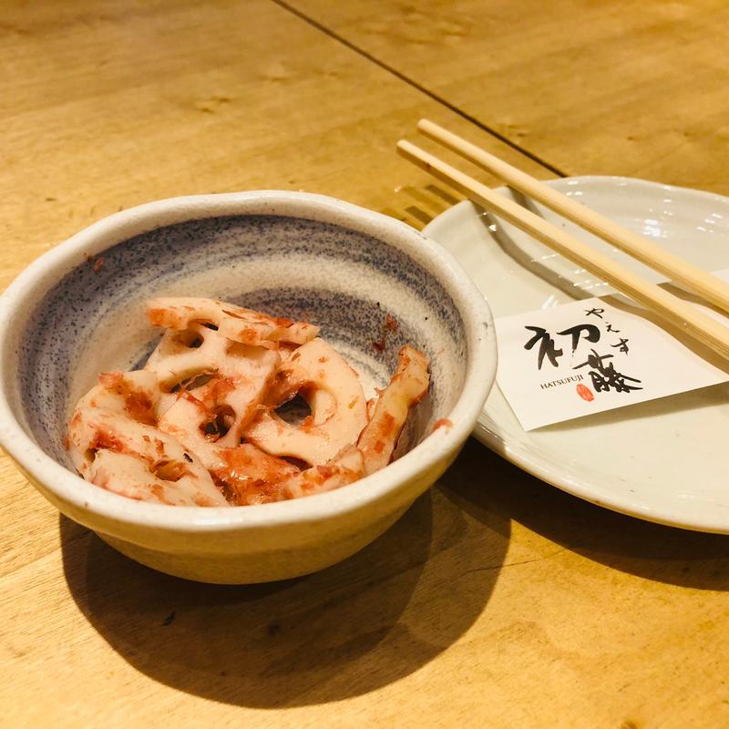 お通し(やえす初藤 （はつふじ）)