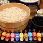 釜揚げうどん(丸亀製麺 郡山店 （まるがめせいめん）)