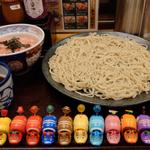 もりそばまぐろたたき丼