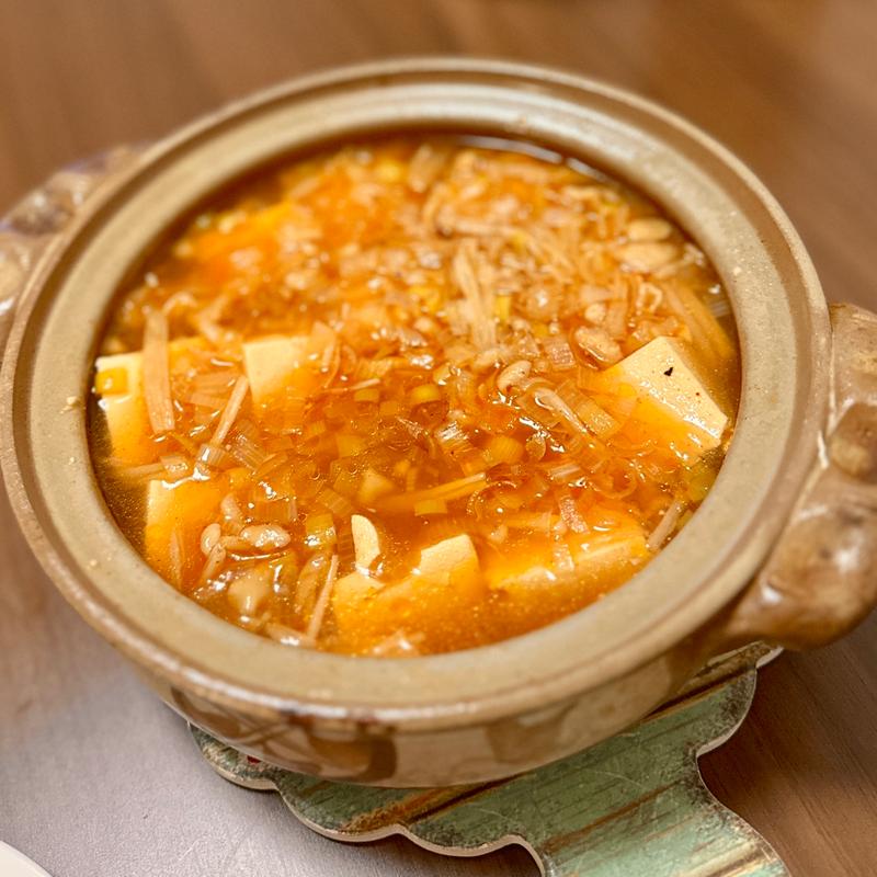 豆腐のコチュジャン鍋(ベルクス 東墨田店)