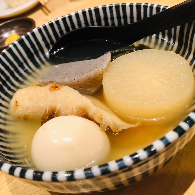 おでん盛合わせ(やえす初藤 （はつふじ）)