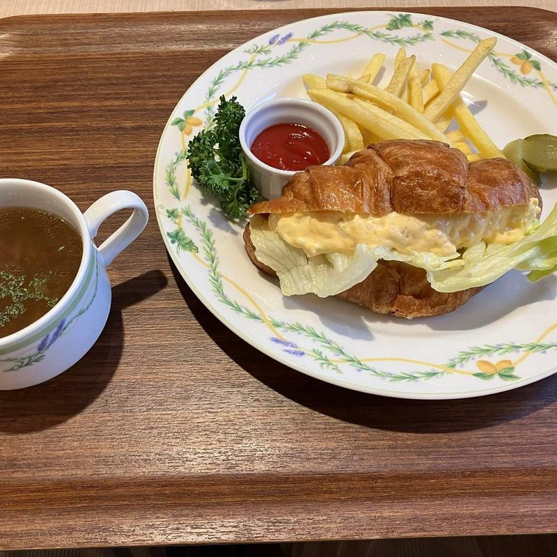 サンドイッチモーニング(レストラン ヤマザキ)