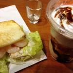 エビツナサンド(カフェ・ド・クリエATC店)