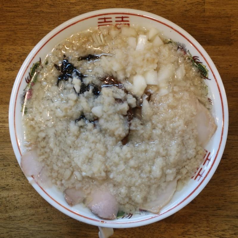 背脂煮干中華そば(背脂煮干中華そば 我武者羅 初台店)