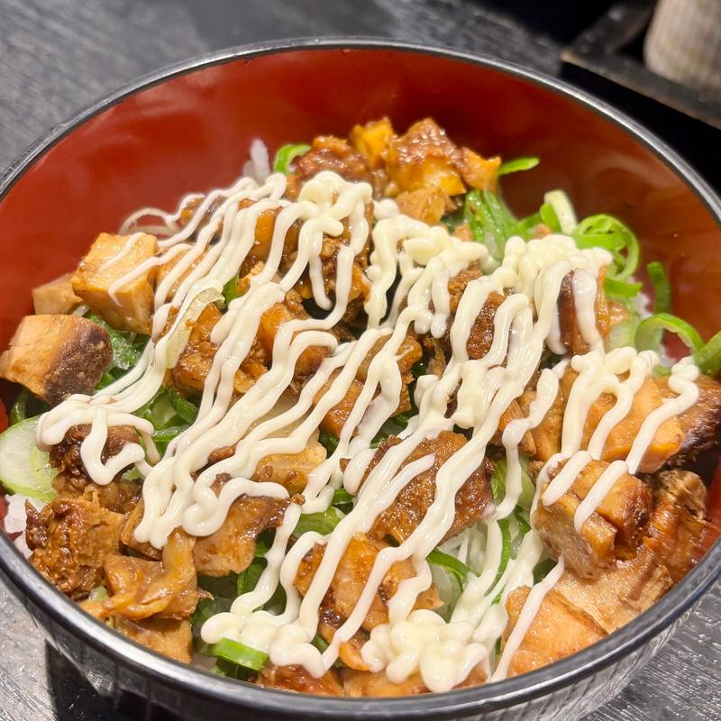 半マヨチャー丼(博多ラーメン 将丸)