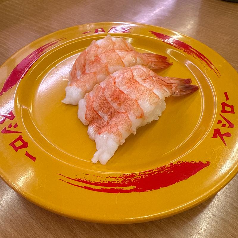 えび（ミニしゃり）(スシロー 羽曳野店)