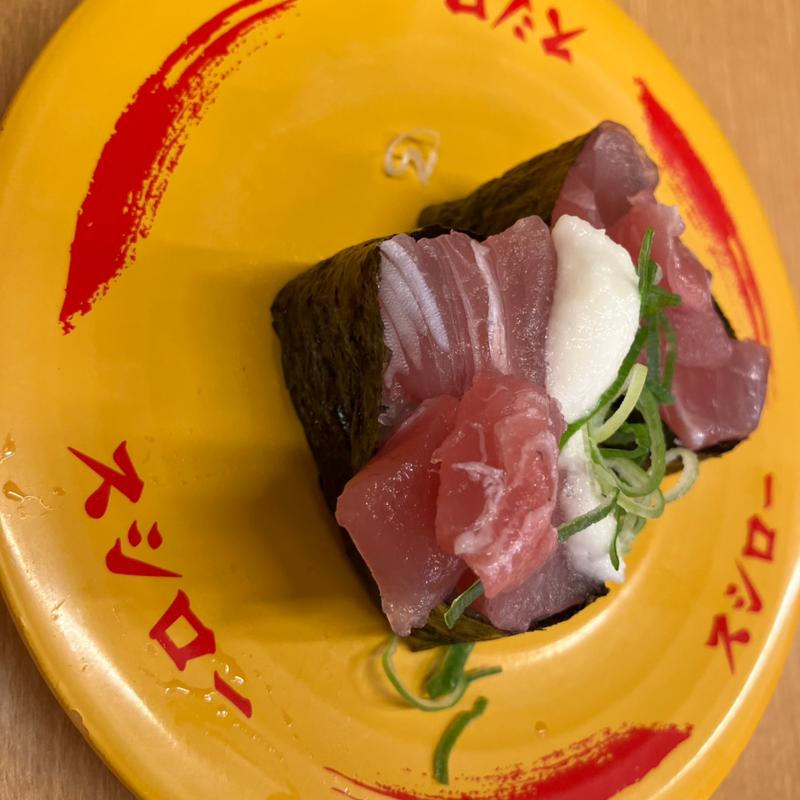 まぐろ山かけ(スシロー 豊川店)