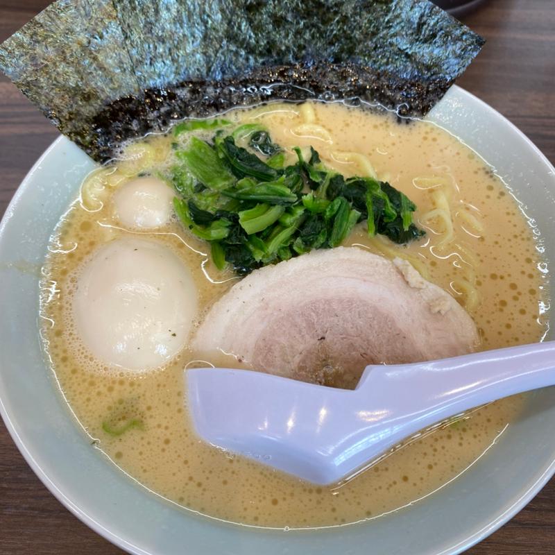 味玉ラーメン(横浜家系ラーメン 長野魂心家)