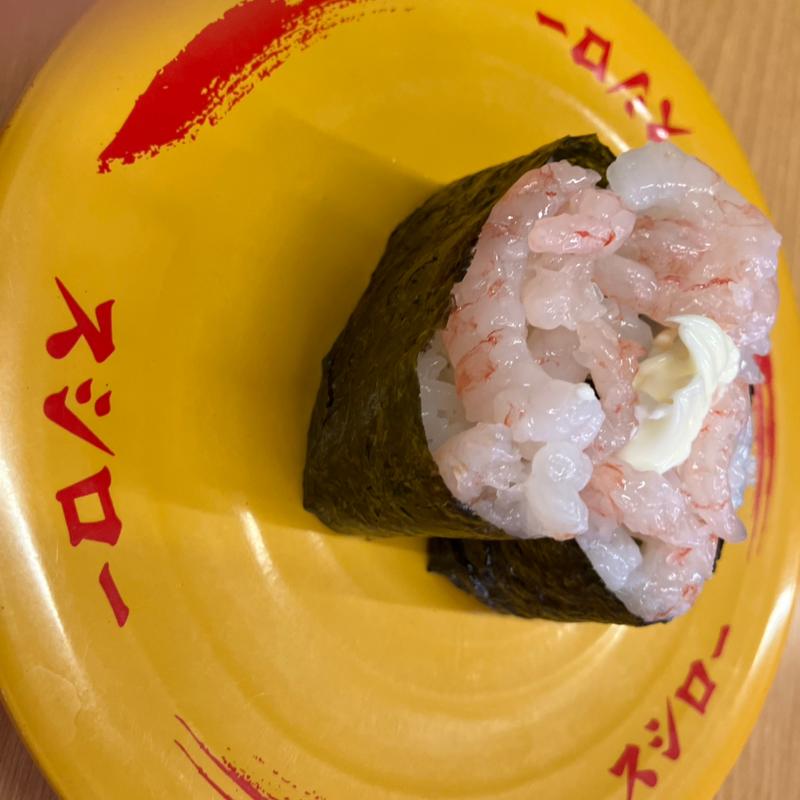 軍艦甘えび(スシロー 豊川店)