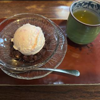 クリームぜんざい