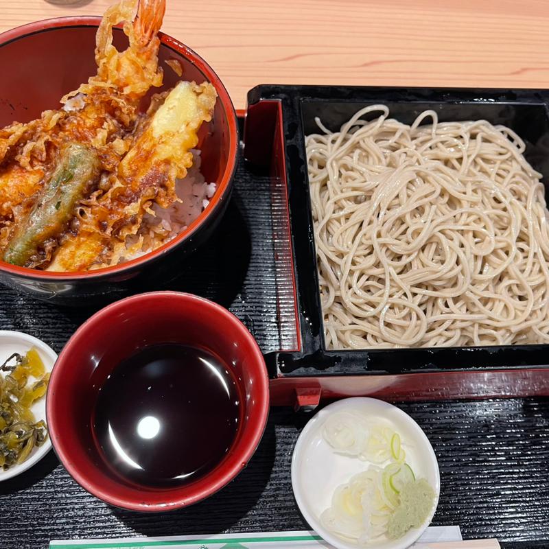 ランチセットメニュー(そば処 水内庵)