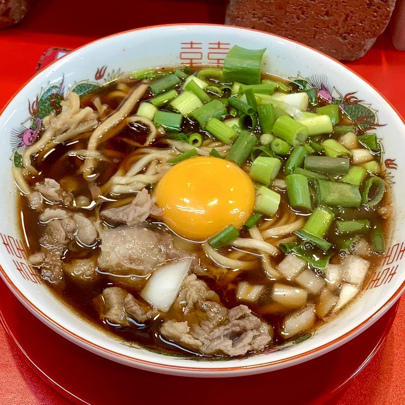 牛すじ中華そばBLACK(﨑ちゃんラーメン)