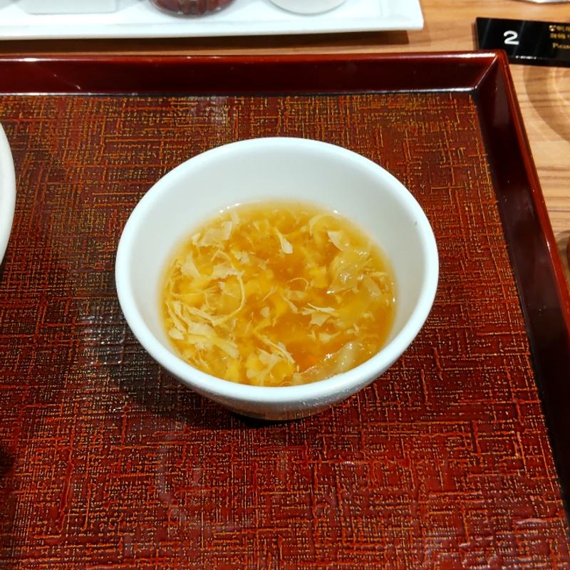 チャーハンスープ(西安餃子 東京オペラシティ店)