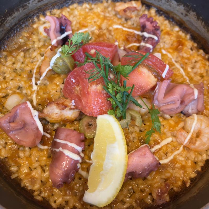 蛸のパエリアセット(BIKiNi SIS)