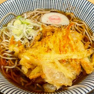 かき揚げそば(そばいち新宿店)
