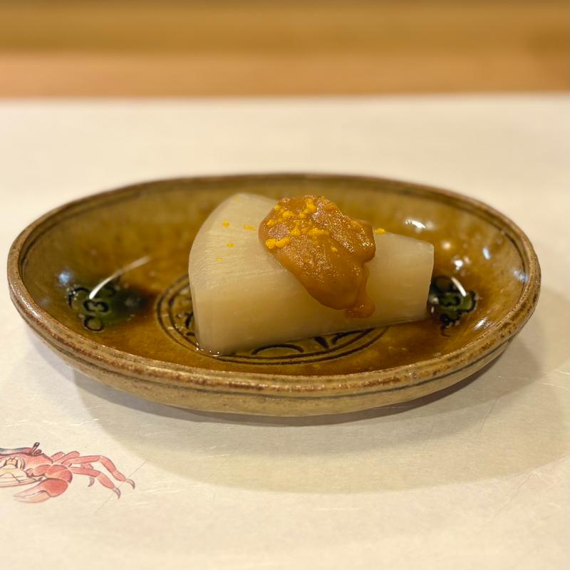 聖護院大根の風呂吹き(ひろ作 （ひろさく）)