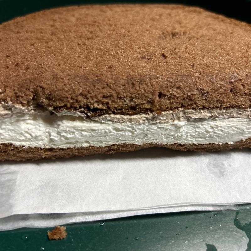 大きなふわふわシフォンケーキチョコクリーム＆ホイップ(セブン-イレブン さっぽろ創世スクエア店)