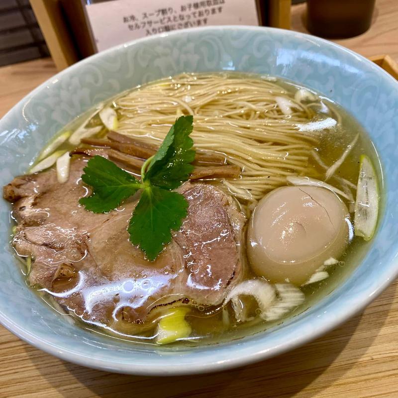 味玉塩そば(自家製麺じゃじゃ。)