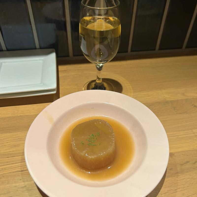 おでん大根〜トリュフソース(フレンチ酒場 TEO)