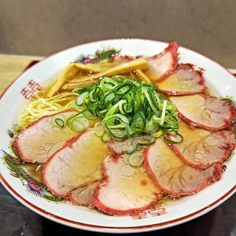 醤油支那そば＋紅焼豚(元町ラーメン天華)