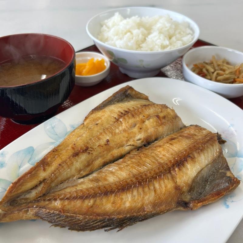 しまほっけ定食(四日市ヒモノ食堂 本店)