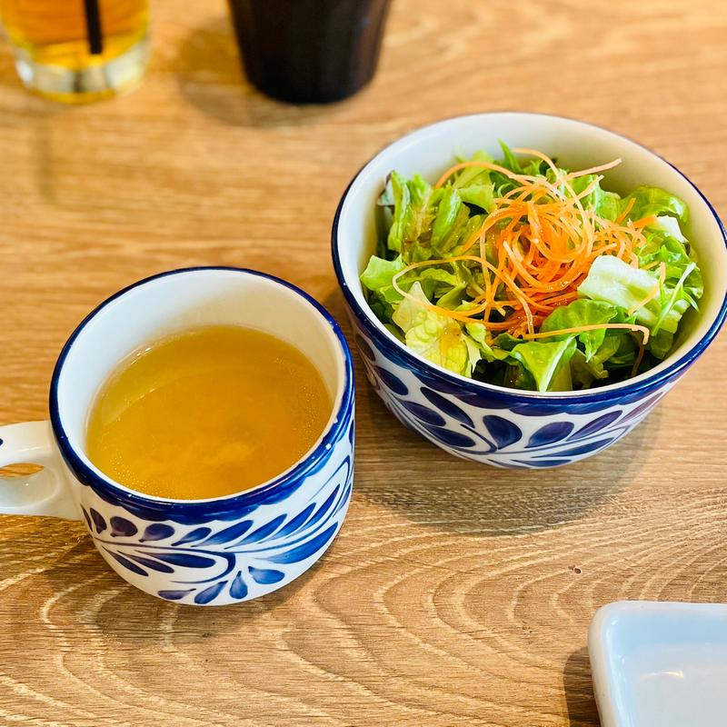 豪華焼肉ランチセット　ランチサラダ(渋谷焼肉 KINTAN)