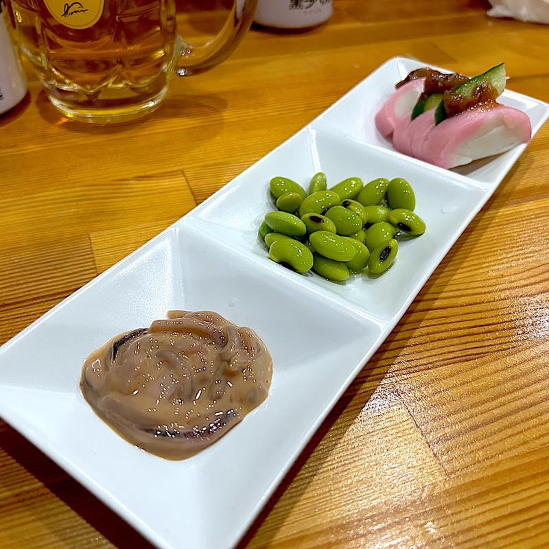 おつまみ3点盛(ユカ)