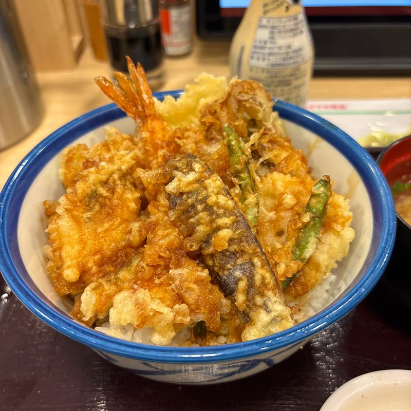 オールスター天丼(天丼てんや 横須賀中央店)