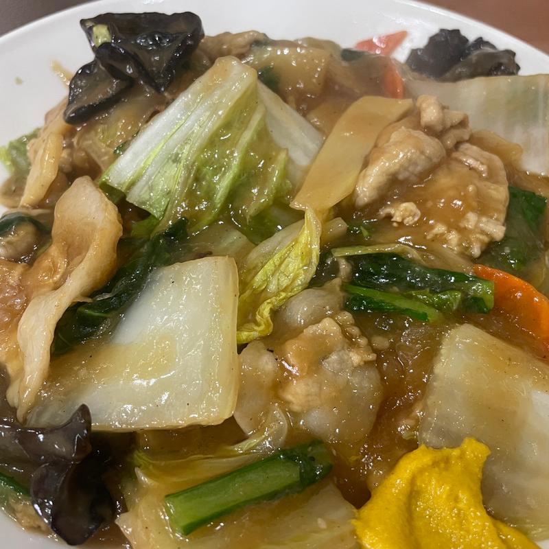 五目焼きそば(中華食堂秋)