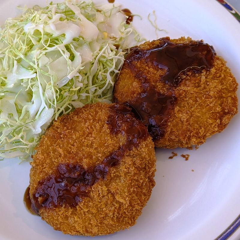 キャベツメンチ(東京科学大学つばめ生協すずかけ台食堂)