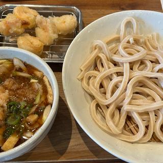 肉汁うどん並小海老天盛り(武蔵野うどん 澤村)