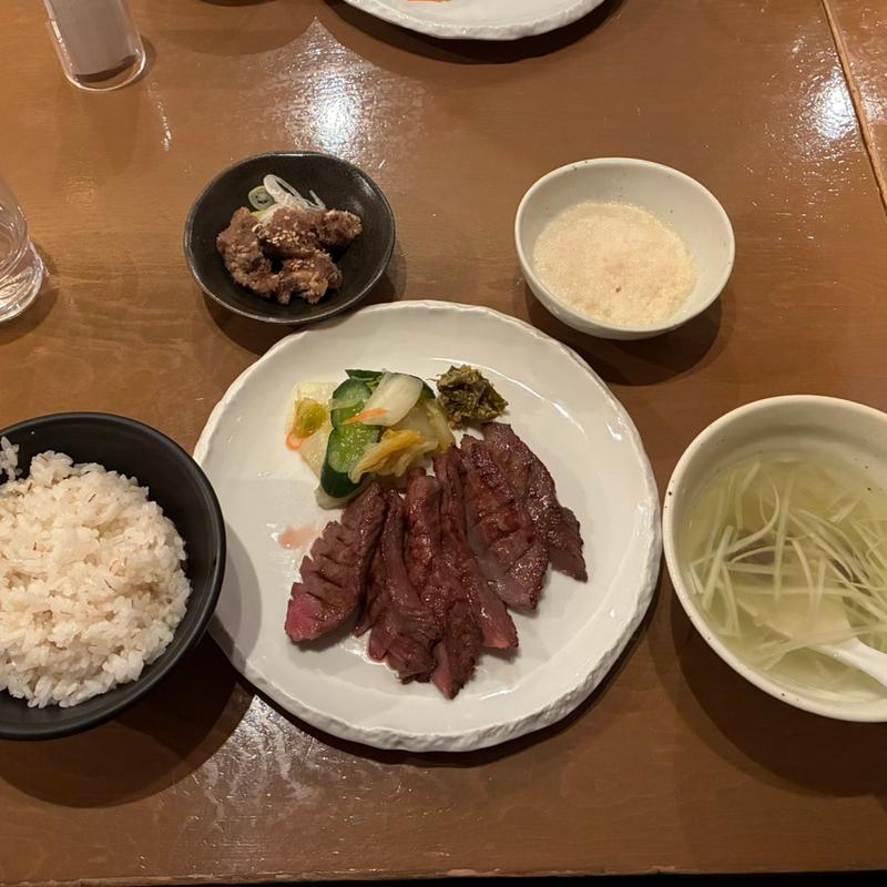 牛たん3枚定食(牛たん若(ワカ) 泉店)