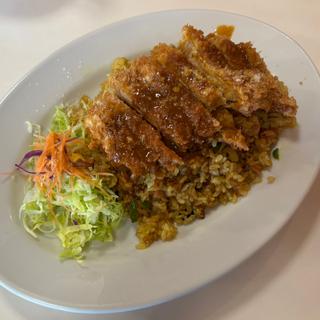 ポークカツドライカレー
