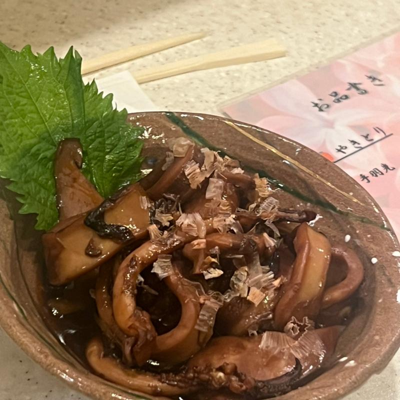 ヤリイカのうま煮(とりさだ)