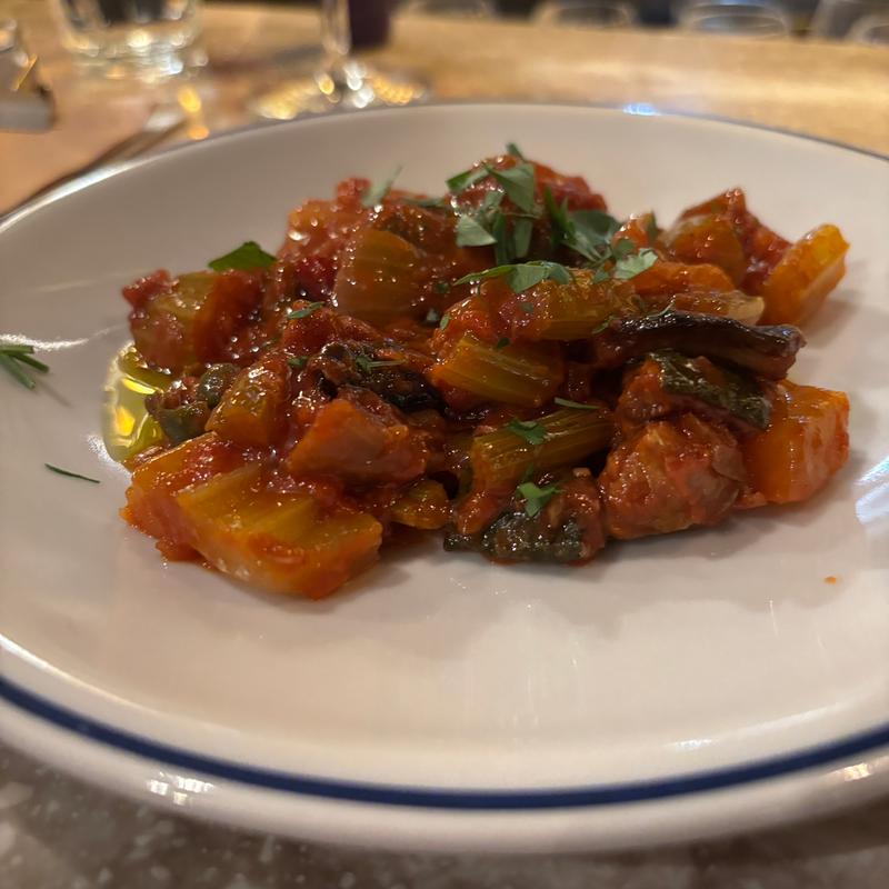 カポナータ(gnudi)