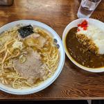 ラーメン 半カレー(チーナン食堂 )