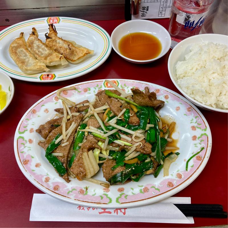 中華セットA（ニラレバ炒め）(餃子の王将 山科駅前店 )